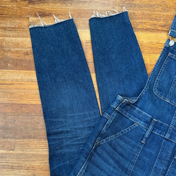 Madewell Women's Skinny Overalls: Eco Edition In Elmdale Wash Size Large NWT - Picture 8 of 9